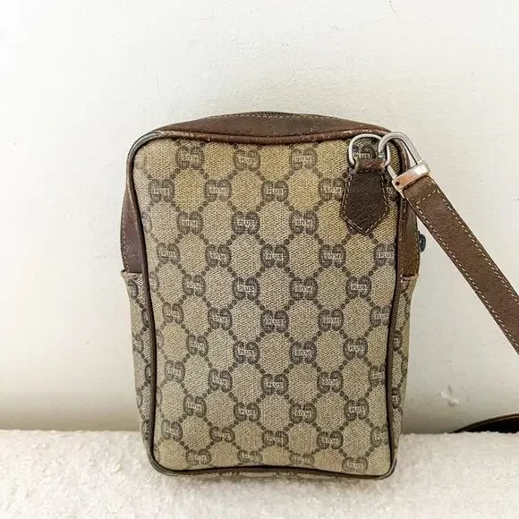 Gucci Brown and Tan Crossbody Bag - Picture 3 of 13
